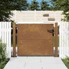vidaXL Portail de jardin 100x75 cm en acier Corten