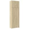 vidaXL Buffet haut ch&ecirc;ne sonoma 80x42,5x249 cm bois d'ing&eacute;nierie