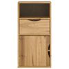 vidaXL Armoire latérale avec tiroir ODDA 40x24x79 cm bois massif pin