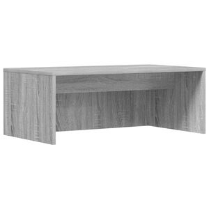 vidaXL Bureau mural Gris Sonoma Bois d'ing&eacute;nierie 80 x 45 x 30 cm