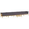 vidaXL 6 Pi&egrave;ce Unit&eacute; du canap&eacute; en palette de jardin