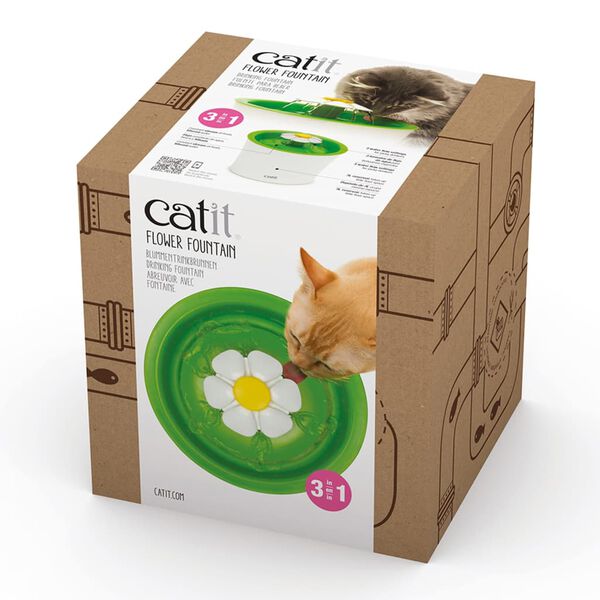 Catit Fontaine &agrave; fleur pour chats Senses 2.0 3 L
