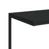 vidaXL Table d'appoint Noir 55x35x66 cm Bois d'ing&eacute;nierie