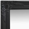 vidaXL Miroir mural style baroque 40x40 cm noir