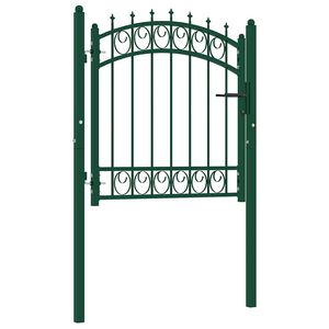 vidaXL Portes de cl&ocirc;ture EMMEN 104 x 97 cm Verrouillable