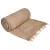 vidaXL Filet en jute de jardin 160 cm x 100 m 90 gsm 100 % jute Tossa