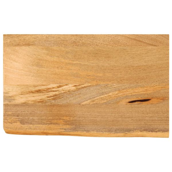 vidaXL Dessus de table &agrave; bord vivant 60x30x2,5 cm bois massif manguier