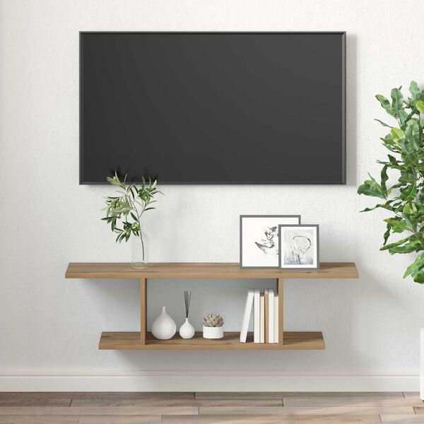 vidaXL Ensemble meuble TV Marron 103 x 30 x 26,5 cm Bois d'ingénierie
