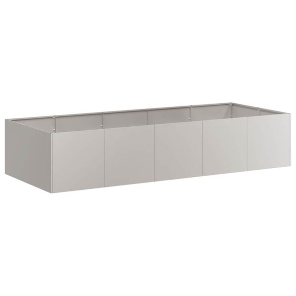 vidaXL Jardini&egrave;re rouill&eacute; 200x80x40 cm acier inoxydable