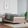 vidaXL Matelas de lit &agrave; ressorts ensach&eacute;s fermet&eacute; moyenne Cappuccino 90x200x20 cm