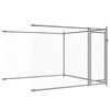 vidaXL Cage pour chien avec portes gris 6x2x1,5 m acier galvanis&eacute;