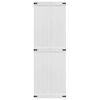vidaXL Porte Corona Blanc 70 x 210 cm Bois d'ing&eacute;nierie