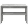vidaXL Table basse Gris b&eacute;ton 60 x 50 x 40 cm Bois d'ing&eacute;nierie