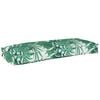 vidaXL Coussin Feuille Motif feuille 100 x 40 x 8 cm Tissu Oxford