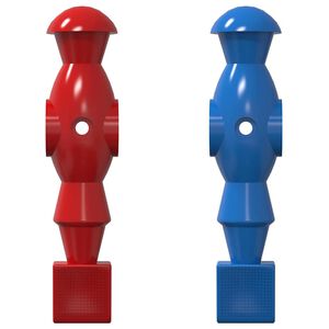 vidaXL Joueurs de table de baby-foot 22 pi&egrave;ces Bleu et Rouge PP
