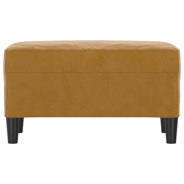 vidaXL Banc Marron 70x35x41 cm Velours