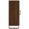 vidaXL Buffet Ch&ecirc;ne marron 34,5x34x90 cm Bois d'ing&eacute;nierie