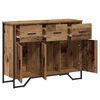vidaXL Buffet avec tiroir Bois ancien 97 x 32,5 x 74,5 cm