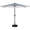 vidaXL Parasol de jardin avec lampes LED 300 x 300 cm Polyester