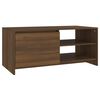vidaXL Table basse Ch&ecirc;ne marron 102x50x45 cm Bois d'ing&eacute;nierie
