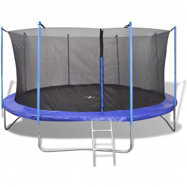 vidaXL Ensemble de trampoline 5 pièces 3,96 m