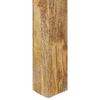 vidaXL Table de bar 112x60x108 cm Bois de manguier brut