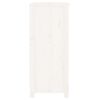 vidaXL Buffet blanc 70x35x80 cm bois massif de pin
