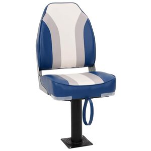 vidaXL Si&egrave;ge de bateau avec pi&eacute;destal pivotant &agrave; 360&deg;