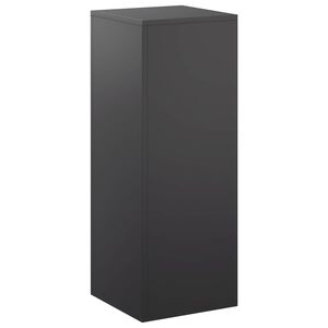 vidaXL Support de Plante Noir 30 x 30 x 80 cm Acier