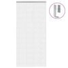 vidaXL Moustiquaire de porte &agrave; cha&icirc;ne 100x212 cm aluminium
