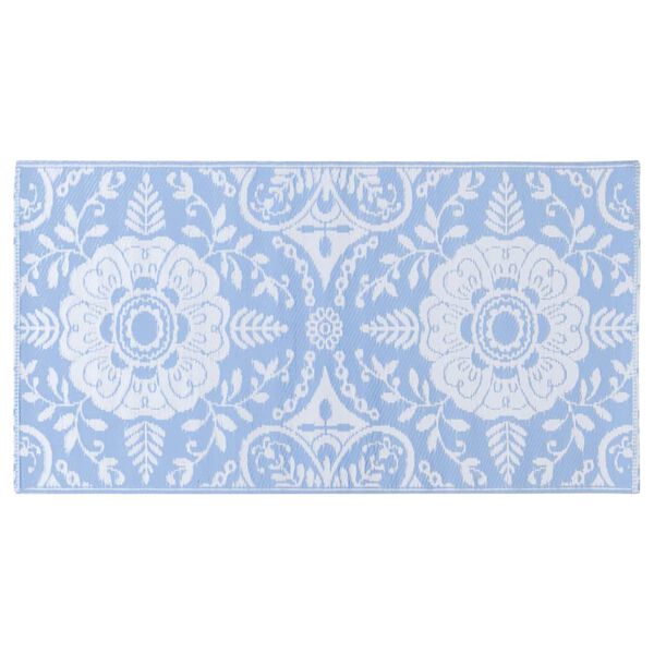 vidaXL Tapis d'ext&eacute;rieur ARAKIL Bleu azur&eacute; 160x230 cm PP