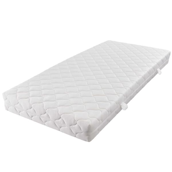 vidaXL Matelas avec housse lavable 200 x 90 x 17 cm H3
