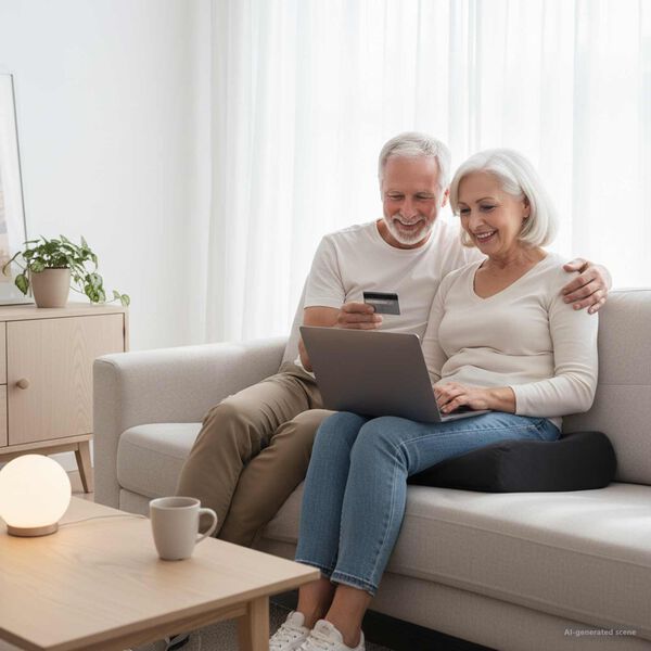 vidaXL Coussin d&rsquo;assise Uni Noir