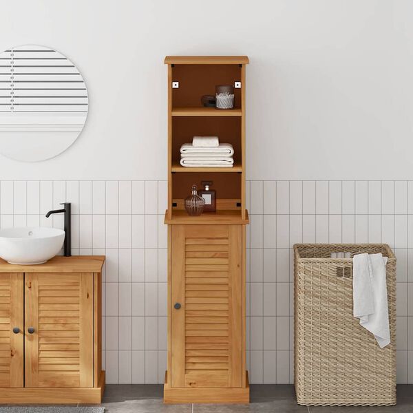 vidaXL Ensemble de mobilier de salle de bain avec étagère VIGO