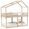 vidaXL Lit superpos&eacute; sans matelas 90x200 cm bois de pin massif