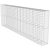 vidaXL Mur en gabion avec couvercle Acier galvanis&eacute; 600x50x200 cm