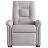 vidaXL Fauteuil inclinable gris nuage tissu