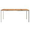 vidaXL Table&agrave;manger Marron 180 x 90 x 75 cm Bois d'Acacia Massif