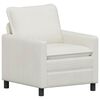 vidaXL Canap&eacute; Cr&egrave;me 76 x 81 x 87,5 cm Polyester