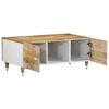 vidaXL Table basse 100x54x40 cm bois de manguier massif