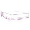 vidaXL &Eacute;tag&egrave;re murale flottante 2 pcs Blanc brillant 23x23,5x3,8cm MDF