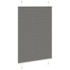 vidaXL Store pliss&eacute; anthracite 95x100 cm largeur du tissu 94,4 cm