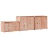 vidaXL Meuble de cuisine d'ext&eacute;rieur MEPPEL 3 pc Blanc