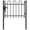 vidaXL Porte de Cl&ocirc;ture BOXTEL 103 x 124,5 cm Acier enduit de poudre