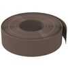 vidaXL Bordures de jardin 2 pcs marron 10 m 15 cm polyéthylène
