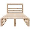 vidaXL Cadre de lit sans matelas 75x190 cm bois de pin massif
