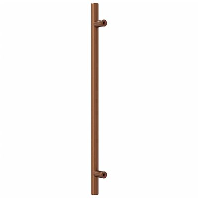 vidaXL Poignées d'armoire 5 pcs bronze 224 mm acier inoxydable