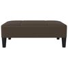 vidaXL Repose-pied Marron 78x56x32 cm Similicuir