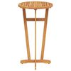 vidaXL Table de bar de jardin Ø60x105 cm Bois d'acacia solide