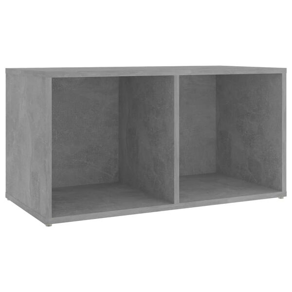 vidaXL Meubles TV 2 pcs Gris b&eacute;ton 72x35x36,5 cm Bois d'ing&eacute;nierie